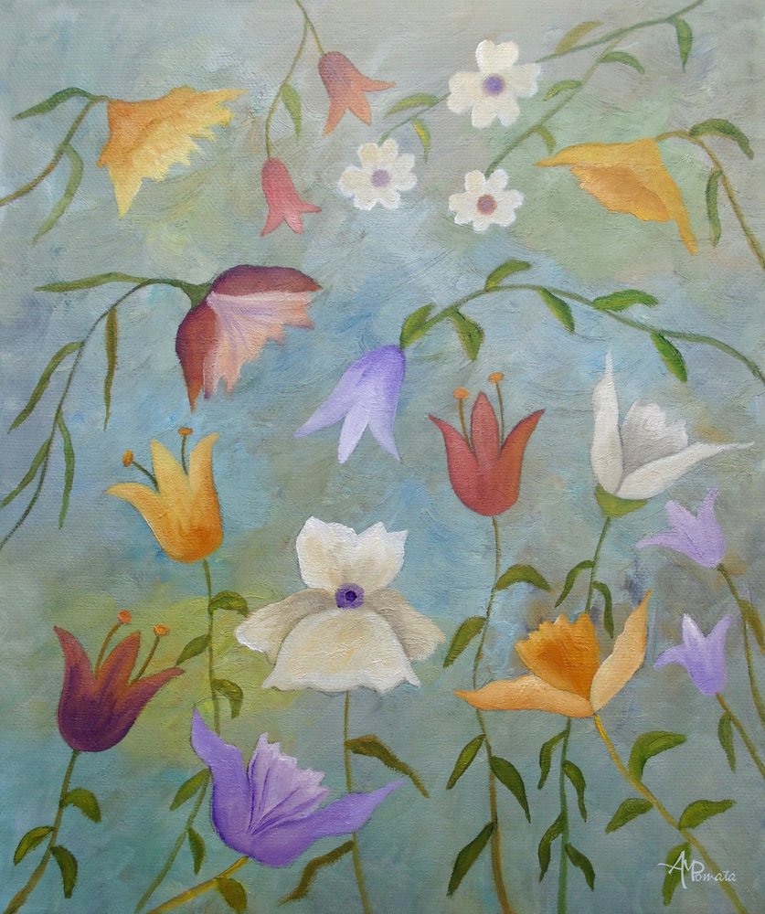 Fantastiske haveblomster af Angeles M. Pomata