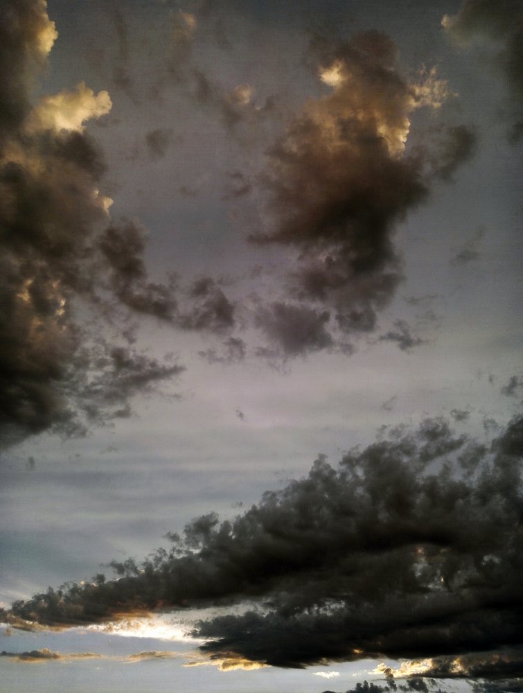 Dramatisk stormfuld himmel af Angelo Cerantola