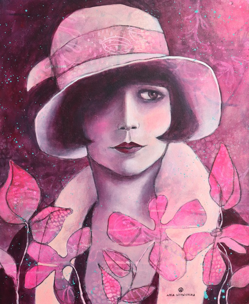 Retro Lady 6 af Ania Witwitzka
