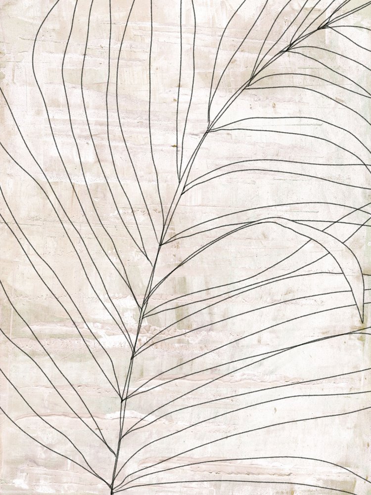 Minimalistiske botaniske linjer af Annick
