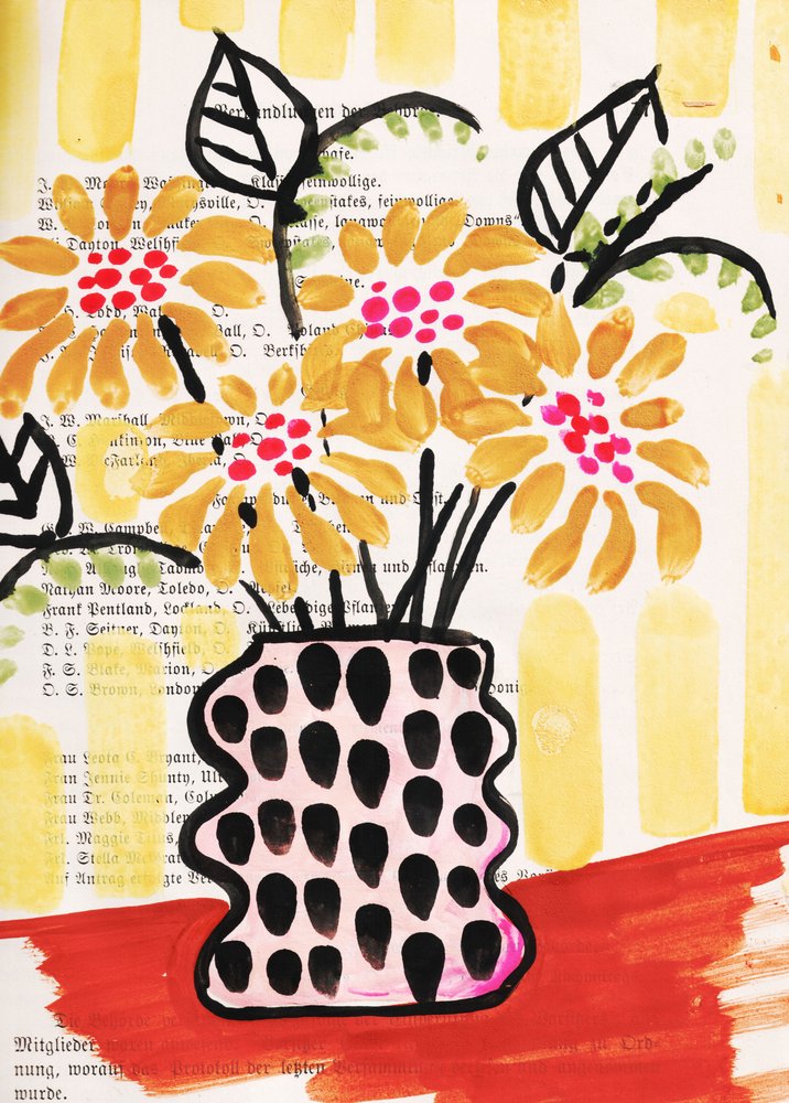 Legende blomstervase af Annick