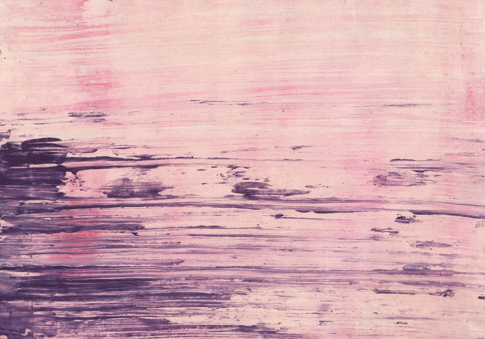 Violet-rosa abstraktion af Annick