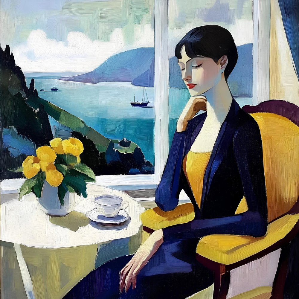 Elegant havudsigt af Avanesova Elena
