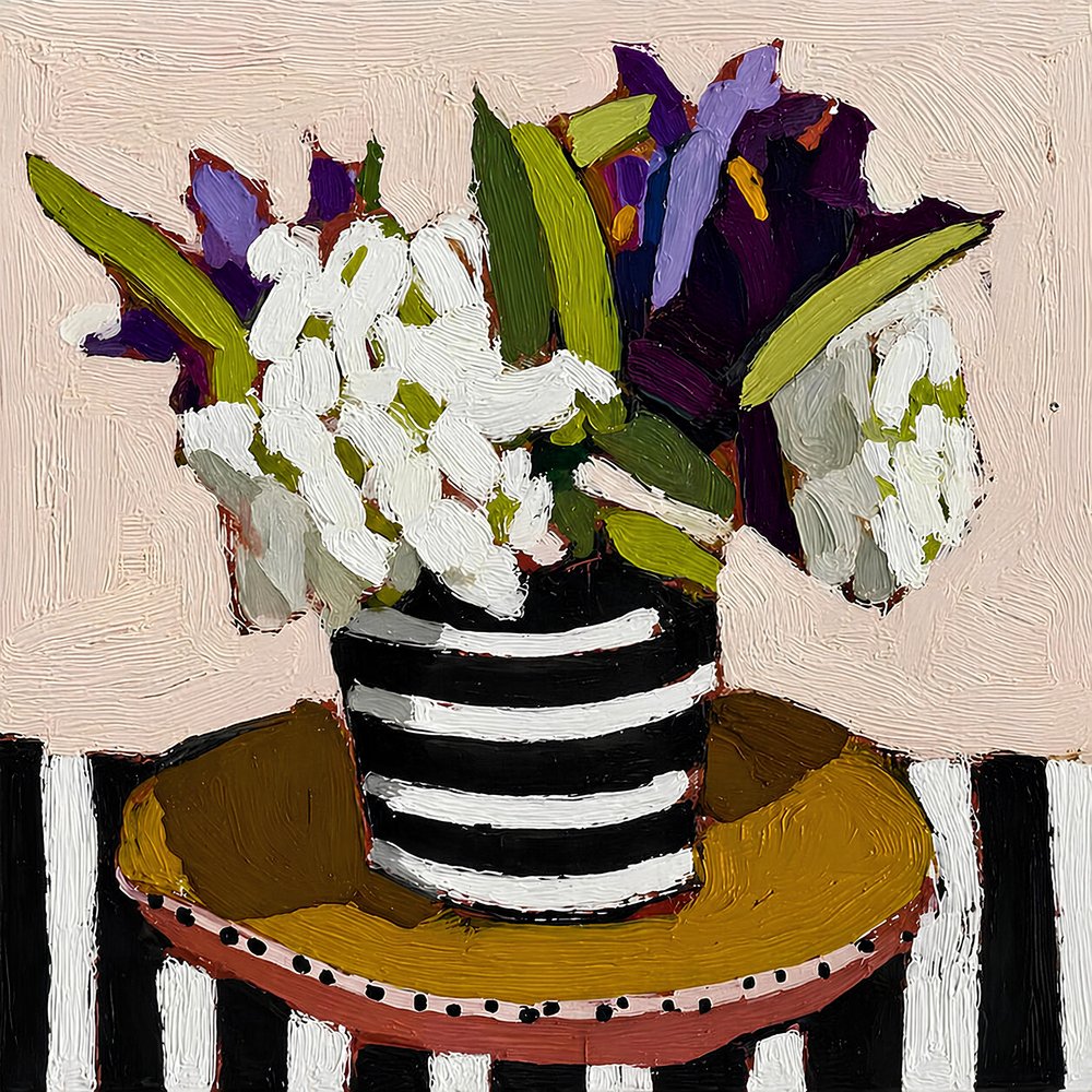 Livligt blomsterstilleben af Avanesova Elena