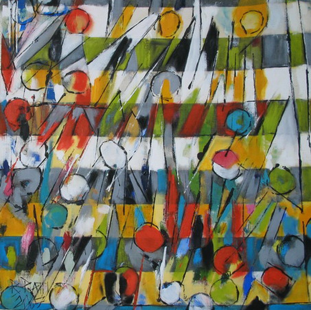 Moderne abstrakte former af Barbara Piatti