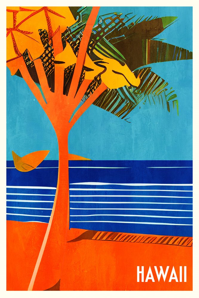 Hawaii, 1955 af Bo Anderson