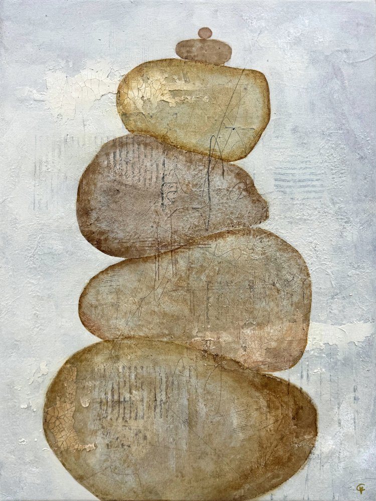 Stablede Zen-sten af Carolina Gårdheim