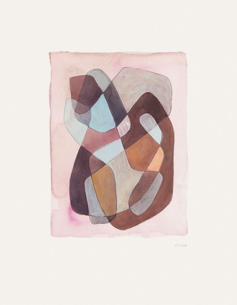 Afdæmpede organiske former af Catalina Somolinos