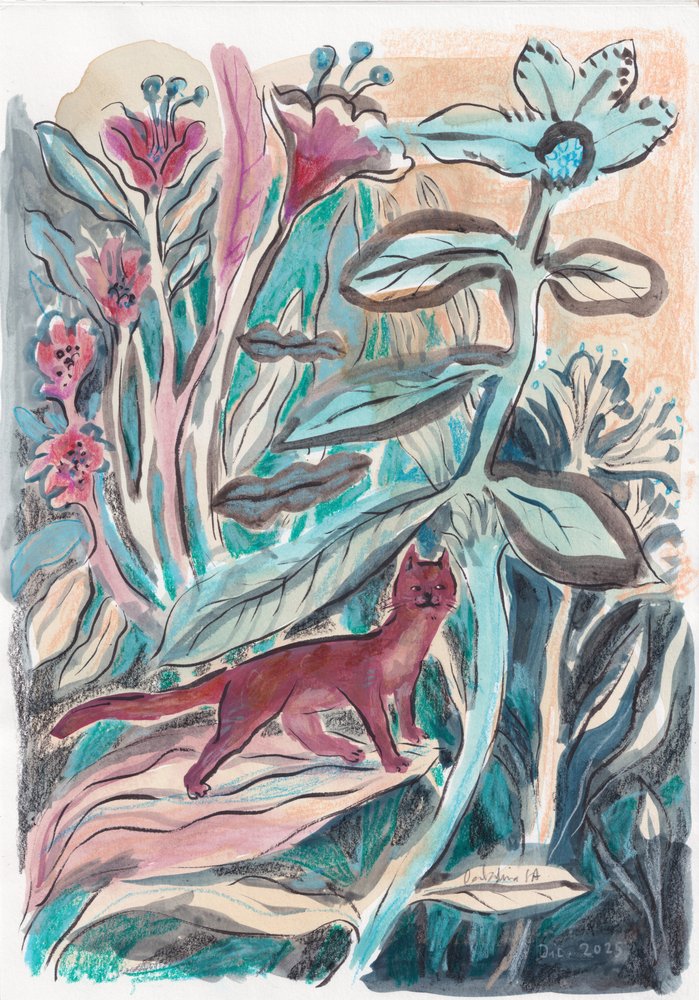 Den finurlige junglekat af Catalina Somolinos