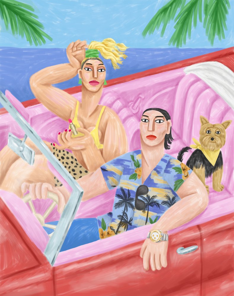 La Classe i Palavas af Cépé