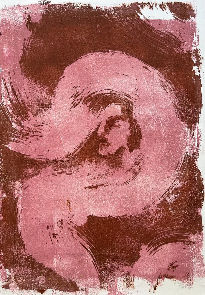 Abstrakt figur II af Christina Misuro