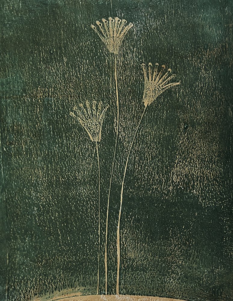 Grønne blomster af Christina Misuro