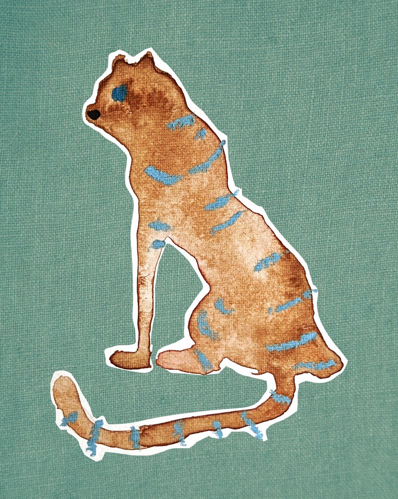 Tiger Blue af Christina Misuro