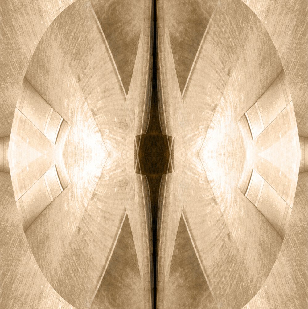 Arkitektonisk abstrakt symmetri af Christina Sillen