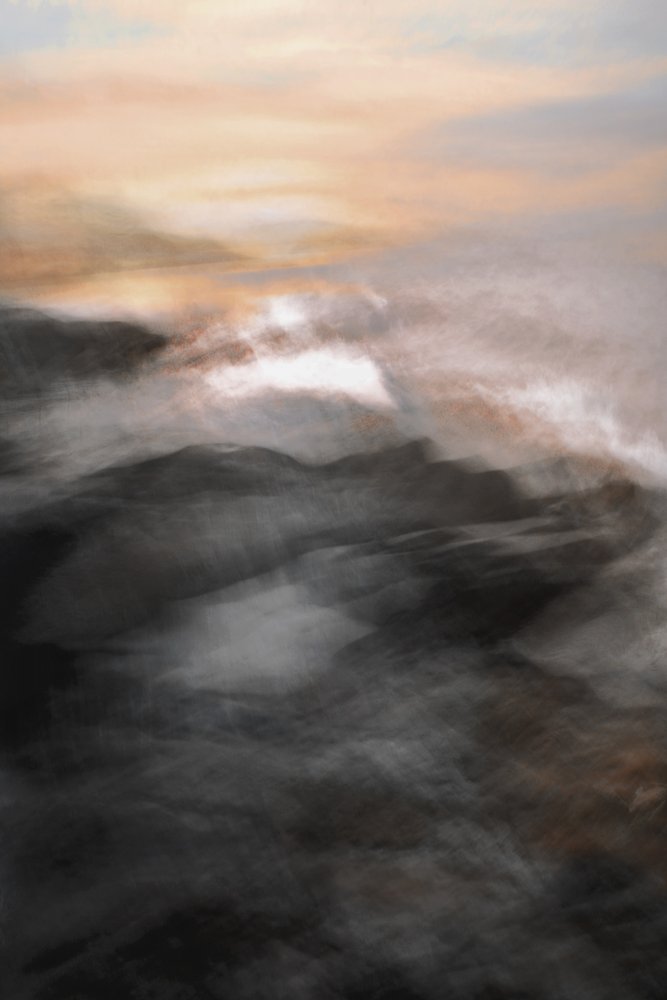 Misty Ocean Dawn af Christina Sillen