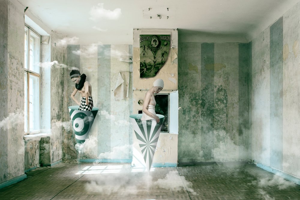 Det surrealistiske skyrum af Christine von Diepenbroek