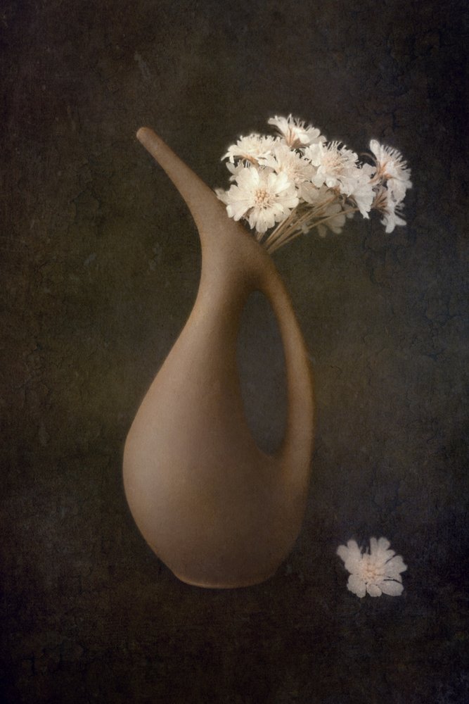 Elegante blomster i vase af Cicek Kiral