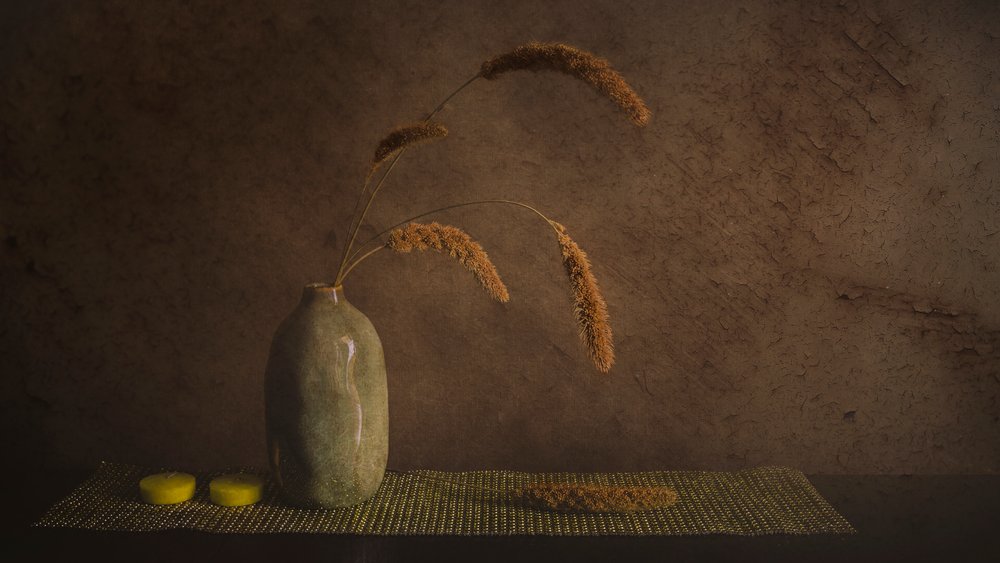 Minimalistisk botanisk stilleben af Cicek Kiral