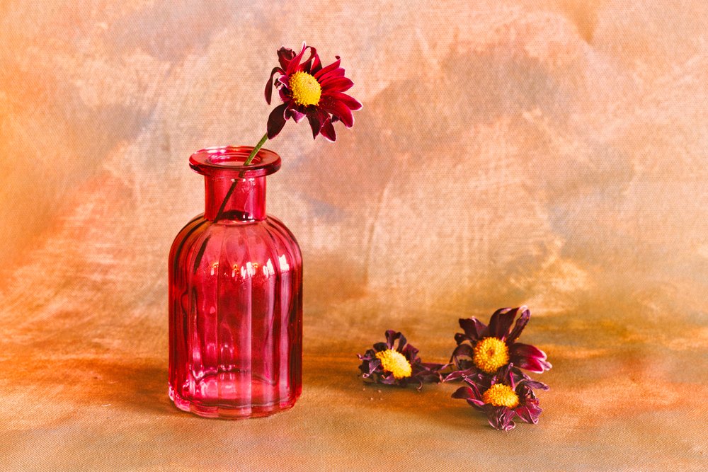 Moody Red-dahliaer af Cicek Kiral
