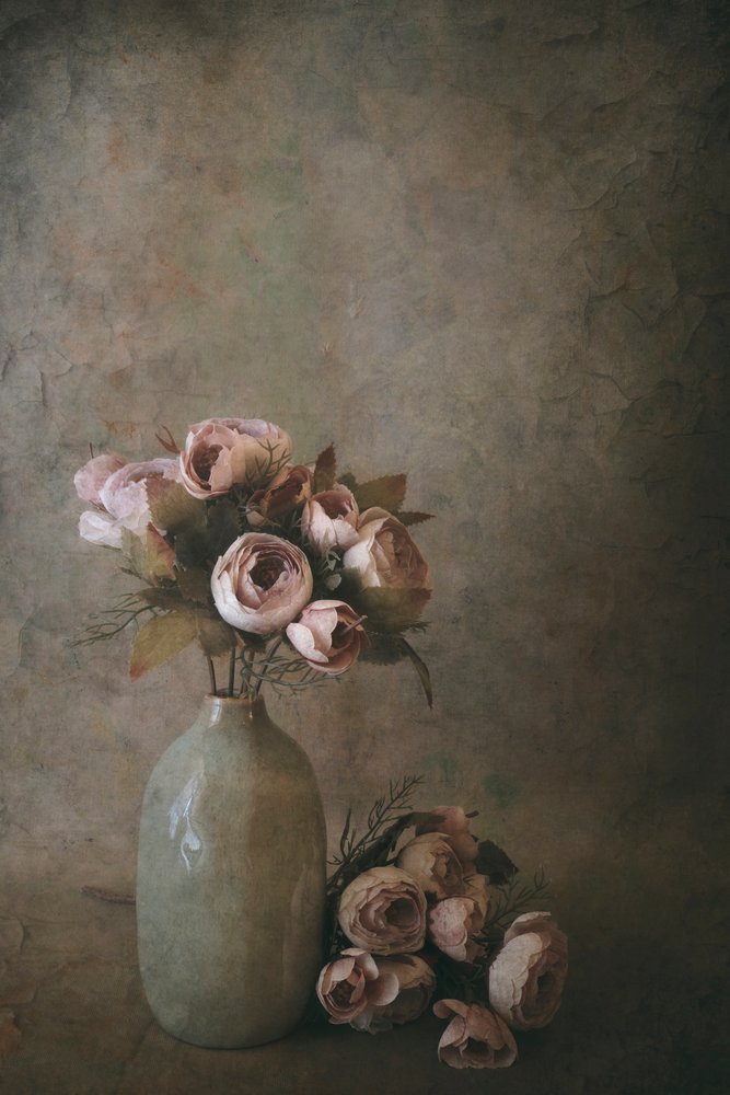 Blødt blomsterstilleben af Cicek Kiral