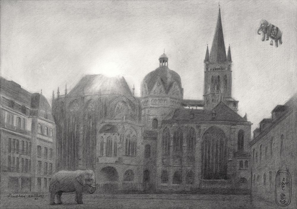 Den flyvende elefants katedral af Corné Akkers