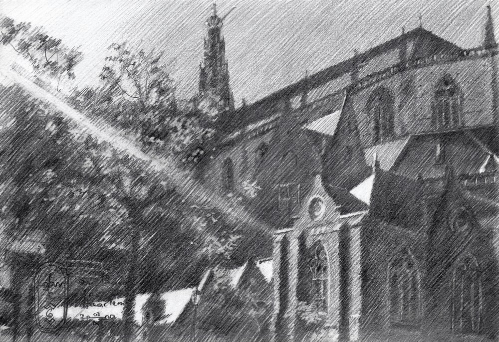 St. Bavo i Haarlem – 03-10-23 af Corné Akkers