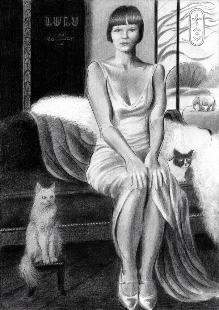 Vintage-glamour med katte af Corné Akkers
