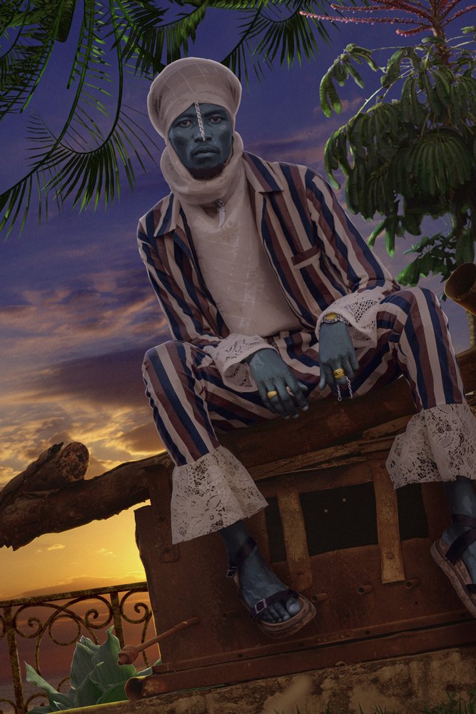 Blue Spirit Tropisk solnedgang af CosmoZach