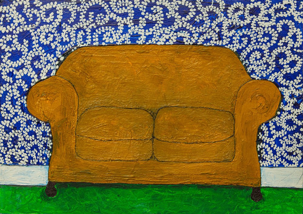 Hyggelig sofa til stuen af Dale Hefer & Family