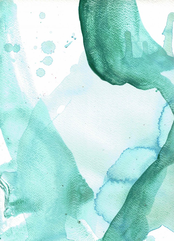 Fluid Aqua – Abstrakt af Deb Chaney