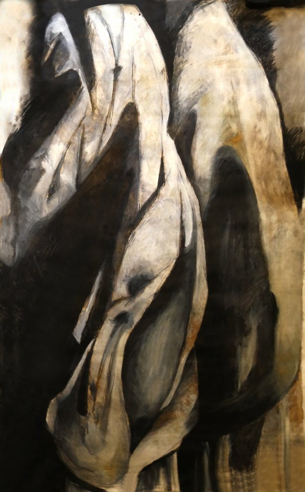 Abstrakte, draperede former af Doris Schmitz