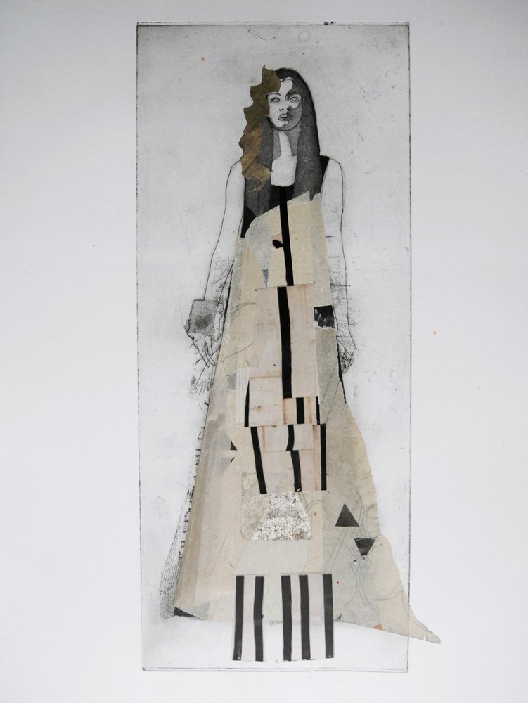Abstrakt modefigur af Doris Schmitz