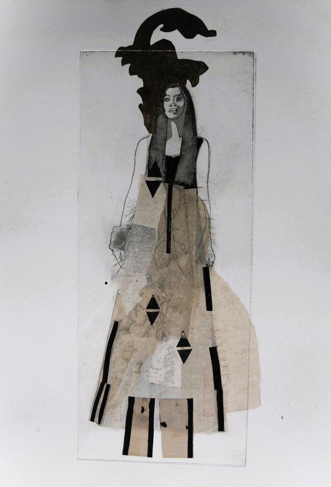 Abstrakt modefigur af Doris Schmitz