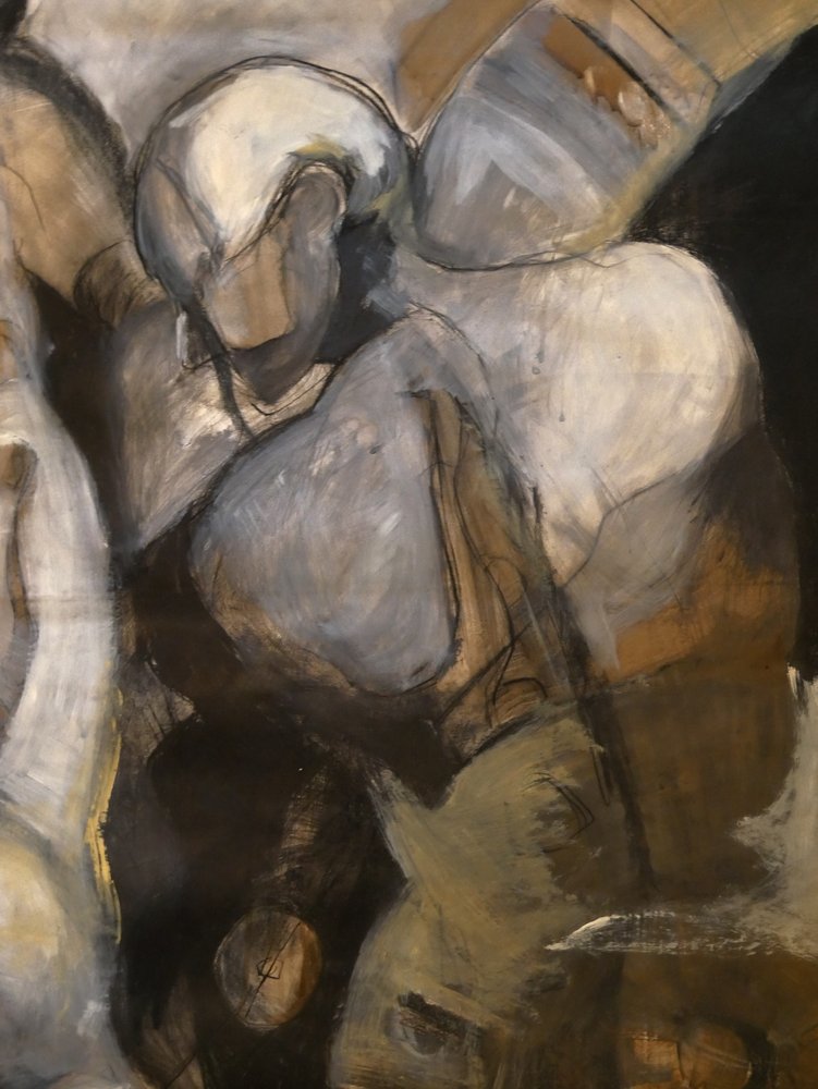 Dynamiske abstrakte figurer af Doris Schmitz