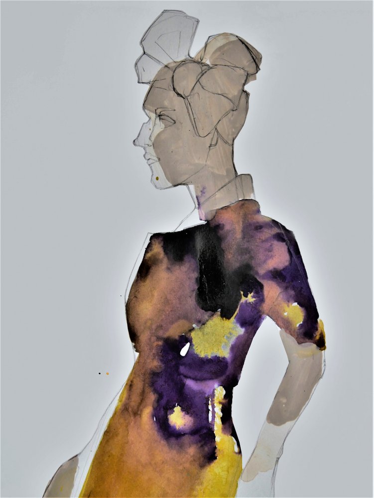 Elegant modeprofil af Doris Schmitz