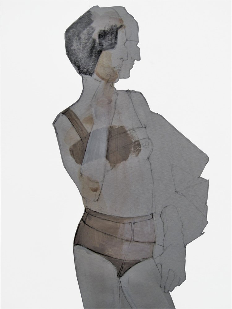 En fragmenteret modepersonlighed af Doris Schmitz