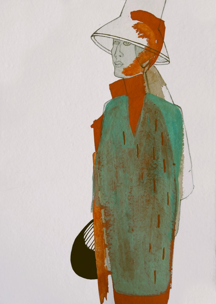 Moderne modefigur af Doris Schmitz