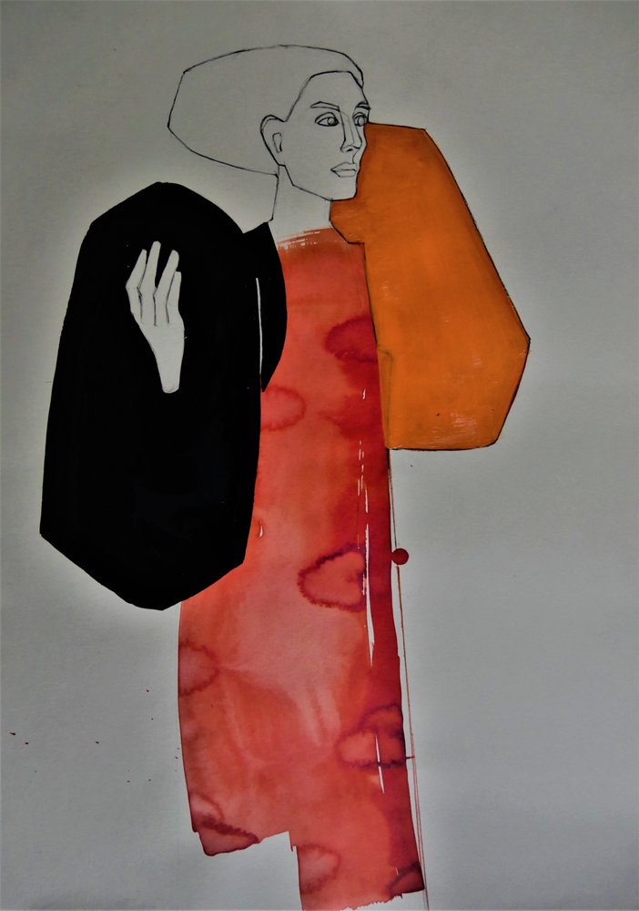 Moderne modefigur af Doris Schmitz