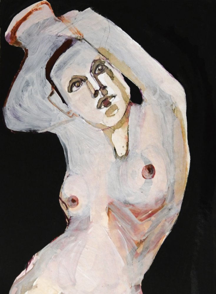 Sensuel kvindefigur af Doris Schmitz