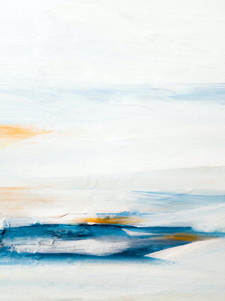 Abstract Horizon Gold af Ejaaz Haniff