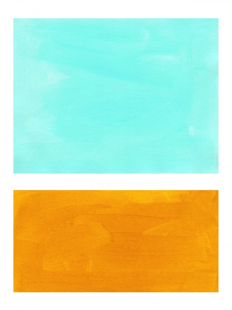 Aqua Orange Tekstur af Ejaaz Haniff