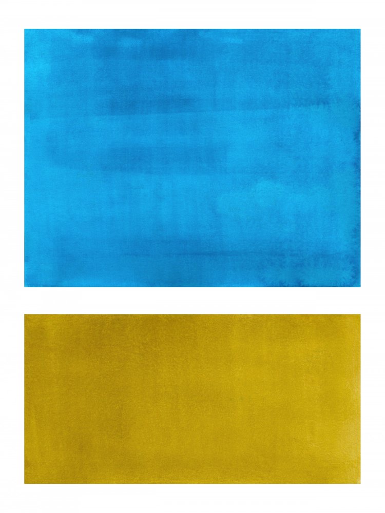 Blue Gold Horizon af Ejaaz Haniff