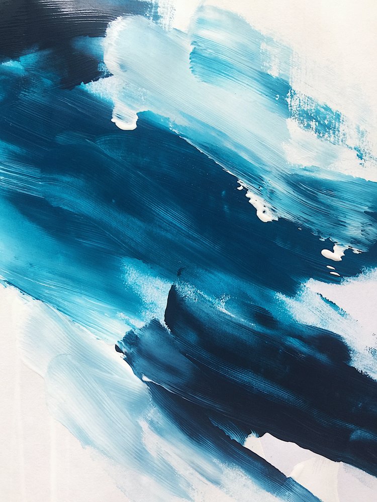 Deep Blue Flow af Ejaaz Haniff