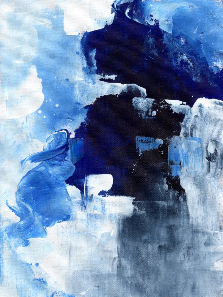 Fluid Blue-bevægelsen af Ejaaz Haniff