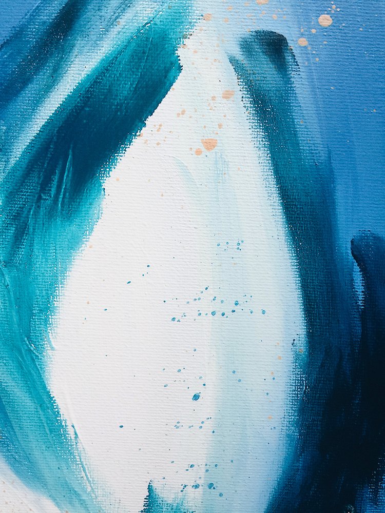 Fluid Blue-bevægelsen af Ejaaz Haniff