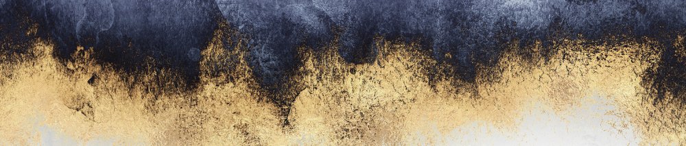 Forgyldt midnat – abstrakt af Elisabeth Fredriksson