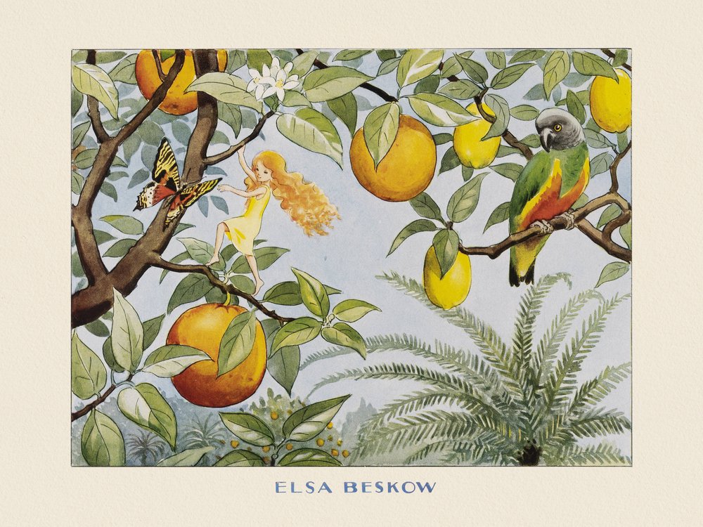 Solägget  Sollandet af Elsa Beskow