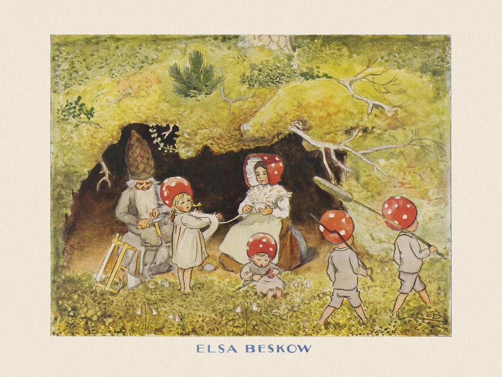 Tomotebo-børnene Familien af Elsa Beskow