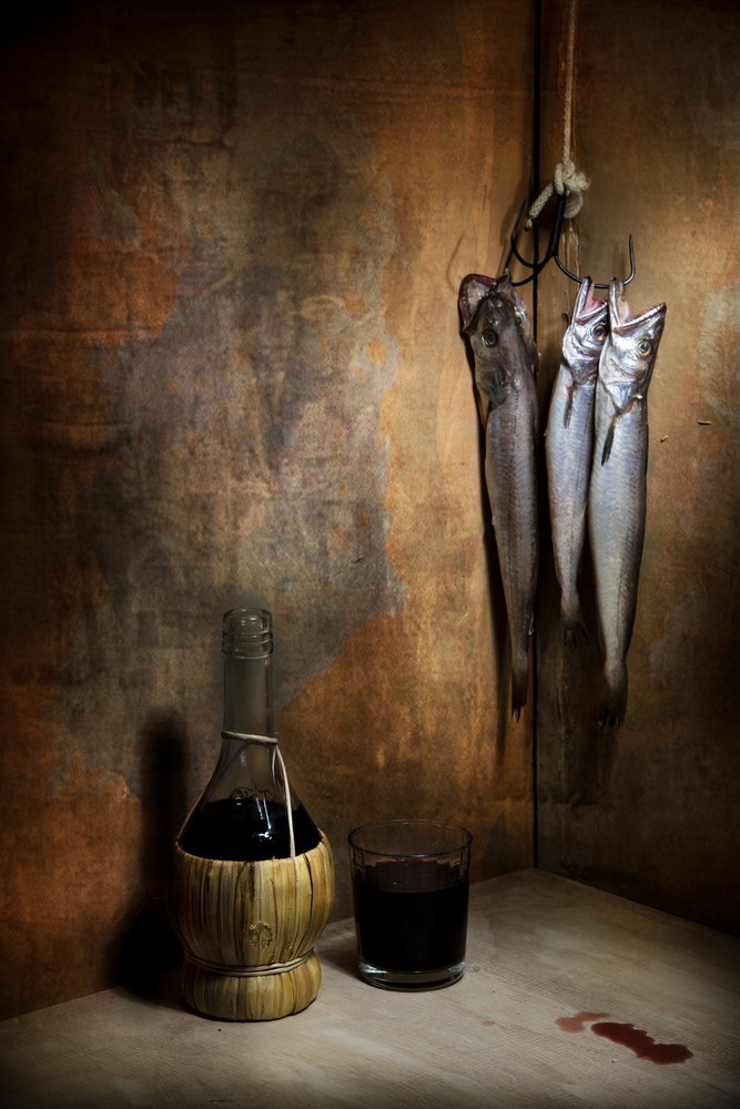 Rustik fisk og vin af Felice Angelino
