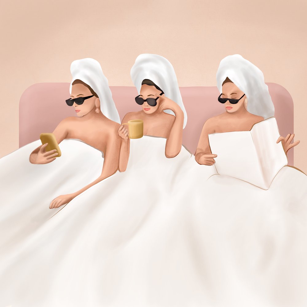 Spa-dag med vennerne af Flow Line